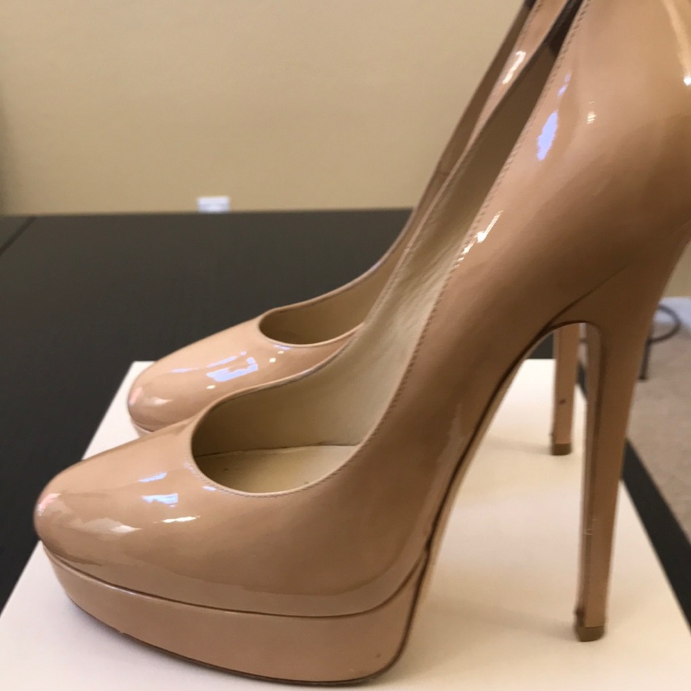 Jimmy Choo  Nude Heels